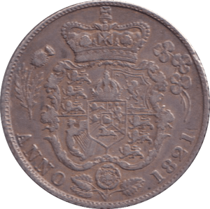 1821 SIXPENCE ( GVF ) - SIXPENCE - Cambridgeshire Coins