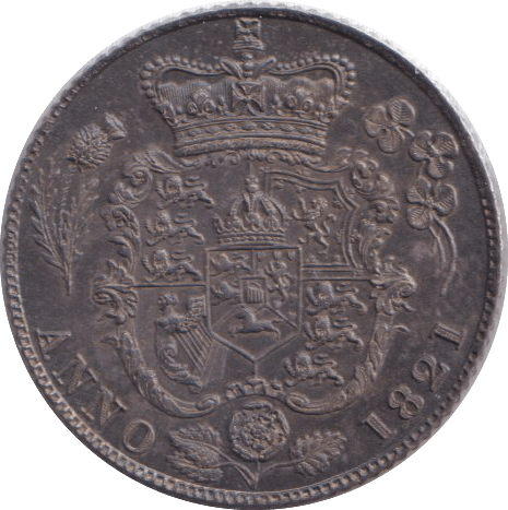 1821 SIXPENCE ( UNC ) - SIXPENCE - Cambridgeshire Coins
