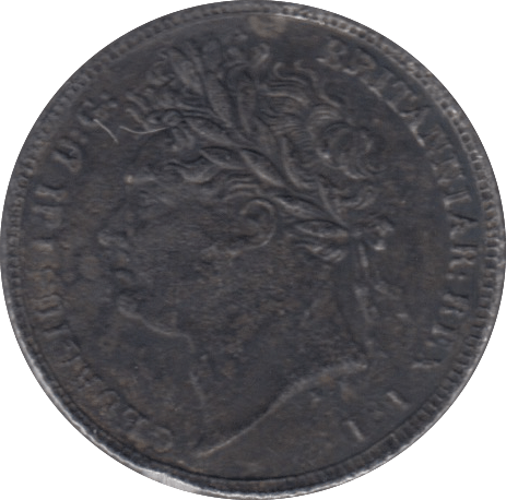 1821 SIXPENCE ( VF ) - Sixpence - Cambridgeshire Coins