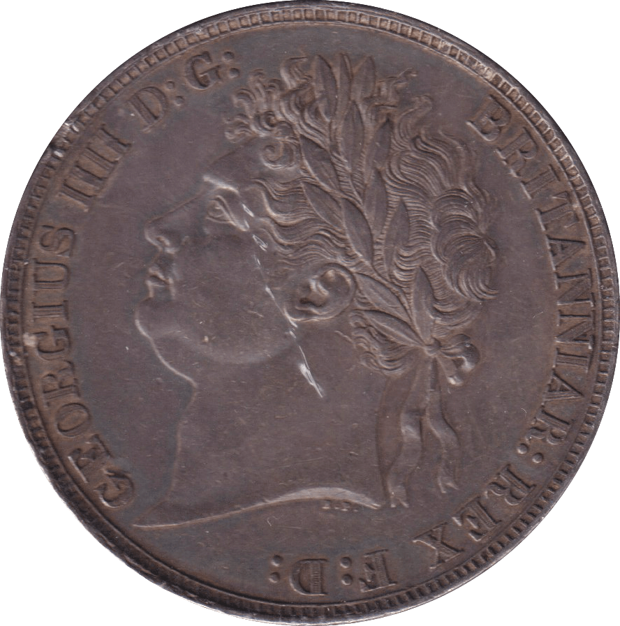 1822 CROWN ( EF ) - CROWN - Cambridgeshire Coins