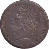 1822 CROWN ( EF ) - CROWN - Cambridgeshire Coins