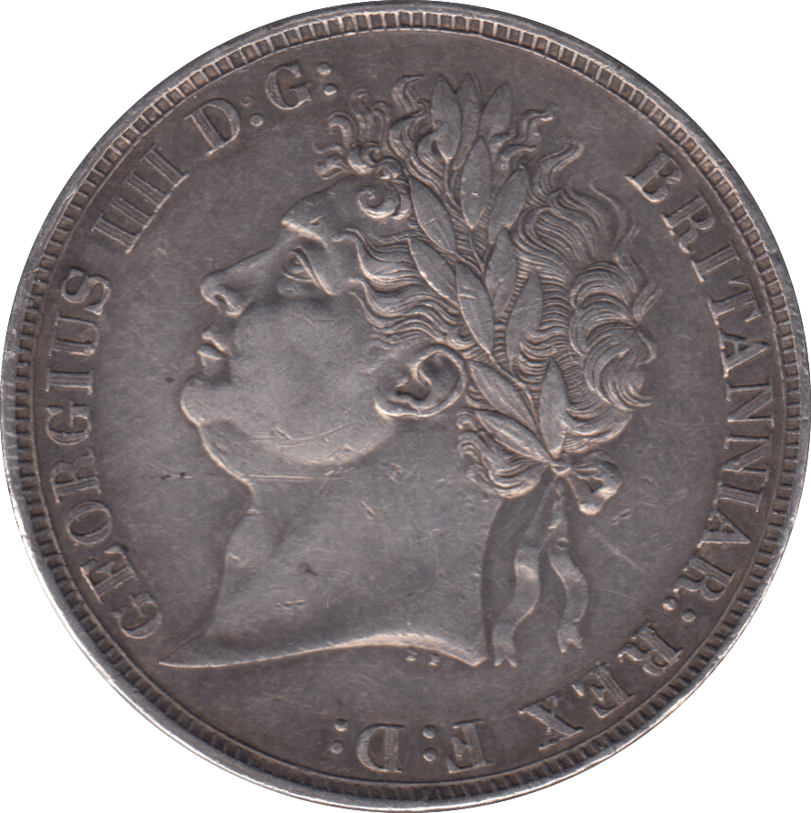1822 CROWN ( EF ) - HALFCROWN - Cambridgeshire Coins