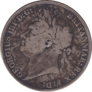 1822 CROWN F59 ( NF ) - CROWN - Cambridgeshire Coins