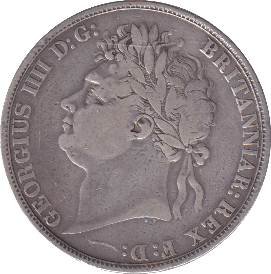 1822 CROWN ( FINE ) - CROWN - Cambridgeshire Coins