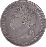 1822 CROWN ( FINE ) - CROWN - Cambridgeshire Coins