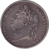 1822 CROWN ( FINE ) - CROWN - Cambridgeshire Coins