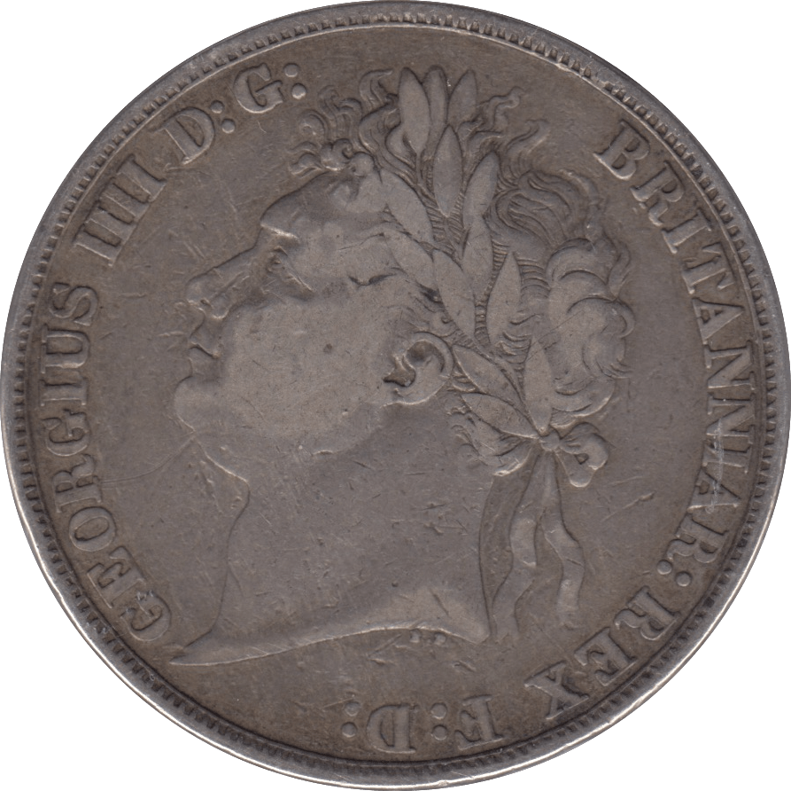 1822 CROWN ( FINE ) - CROWN - Cambridgeshire Coins