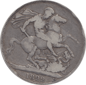 1822 CROWN ( FINE ) - CROWN - Cambridgeshire Coins