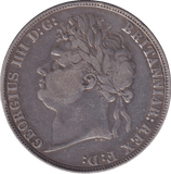 1822 CROWN ( FINE ) - FLORIN - Cambridgeshire Coins
