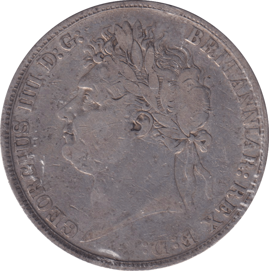 1822 CROWN ( FINE ) TERTIO - CROWN - Cambridgeshire Coins