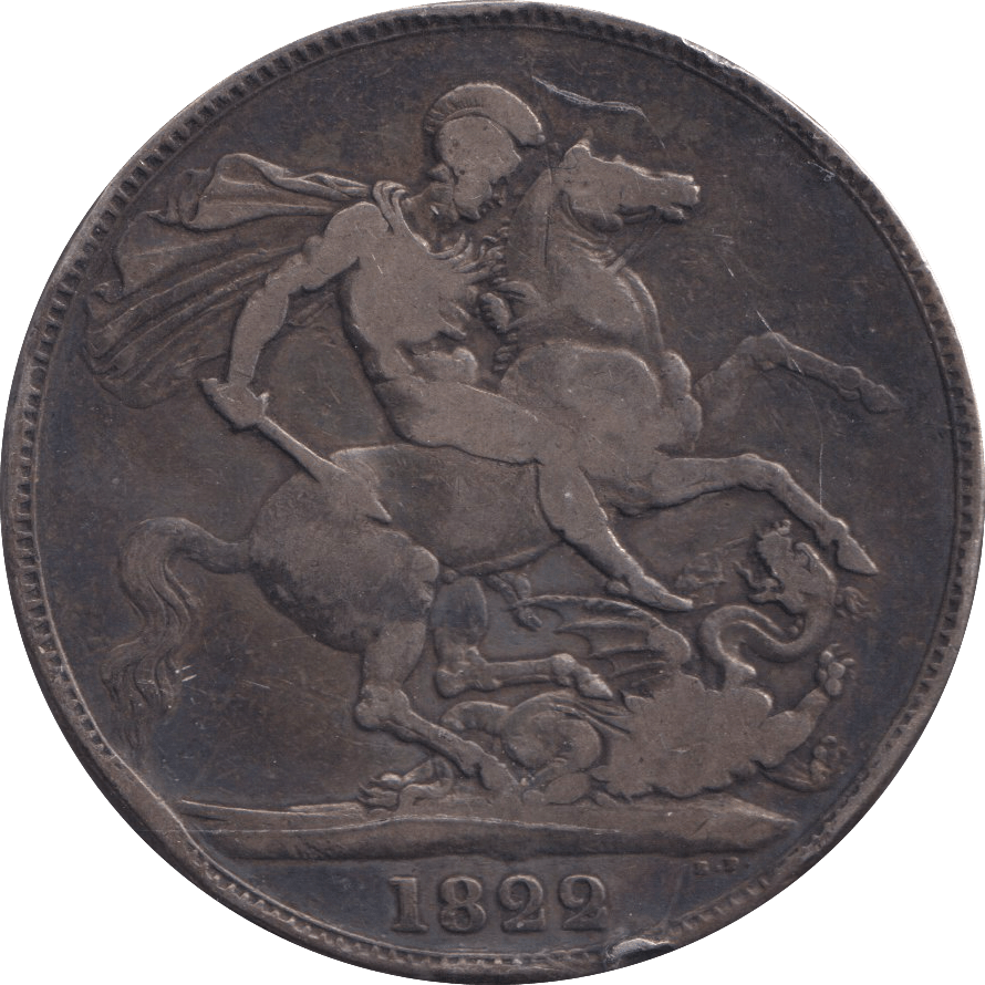 1822 CROWN ( GF ) - CROWN - Cambridgeshire Coins