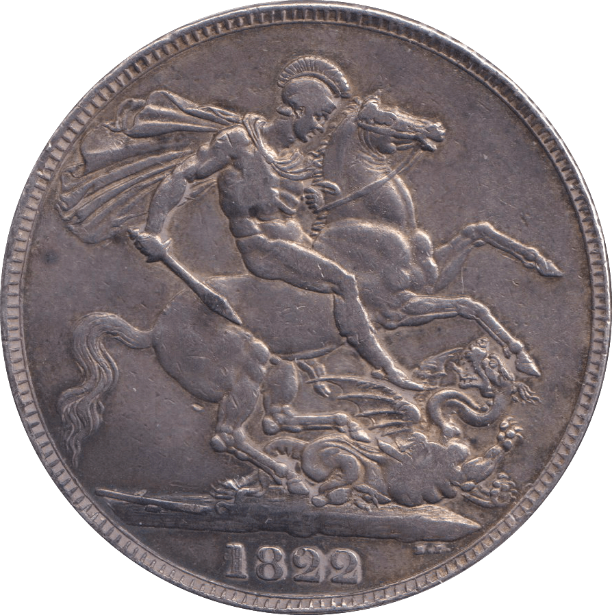 1822 CROWN ( GVF ) - CROWN - Cambridgeshire Coins