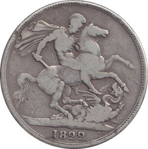 1822 CROWN ( NF ) - CROWN - Cambridgeshire Coins