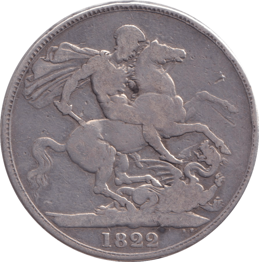1822 CROWN ( NF ) - CROWN - Cambridgeshire Coins