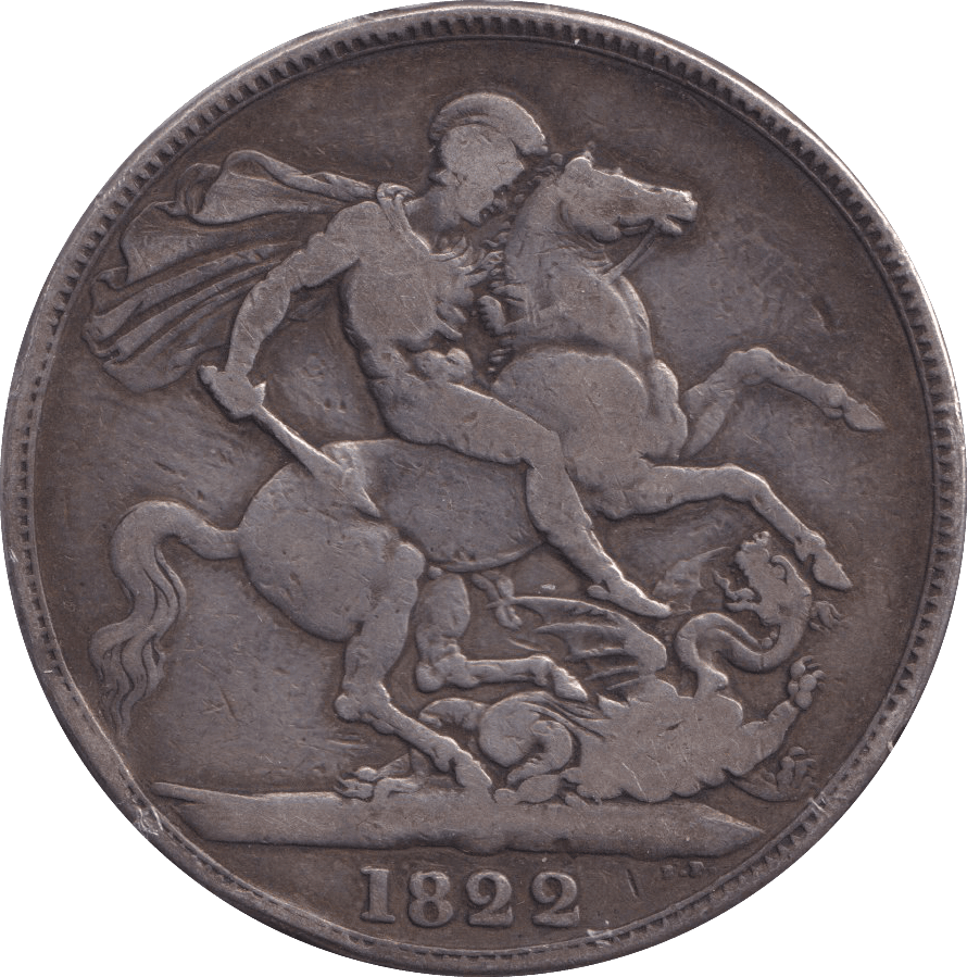 1822 CROWN ( NF ) - CROWN - Cambridgeshire Coins