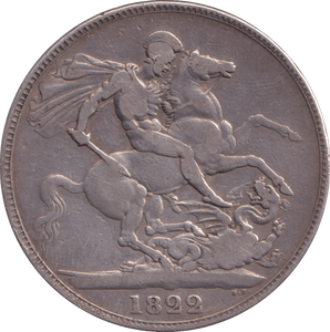 1822 CROWN ( NF ) - CROWN - Cambridgeshire Coins