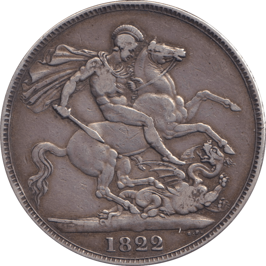 1822 CROWN SECUNDO ( VF ) - CROWN - Cambridgeshire Coins