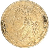 1822 ENAMELLED CROWN EX-MOUNT - CROWN - Cambridgeshire Coins