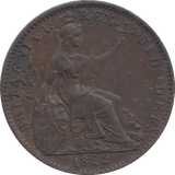 1822 FARTHING ( EF ) - FARTHING - Cambridgeshire Coins