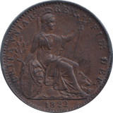 1822 FARTHING ( EF ) - FARTHING - Cambridgeshire Coins