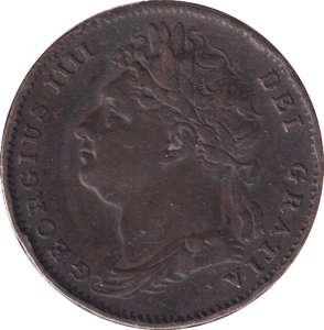 1822 FARTHING ( VF ) - FARTHING - Cambridgeshire Coins