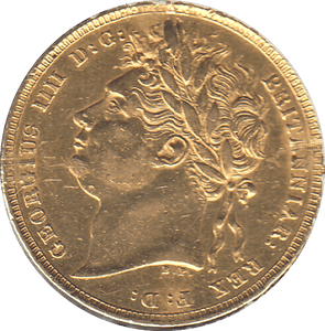 1822 GOLD SOVEREIGN ( EF ) - SOVEREIGN - Cambridgeshire Coins