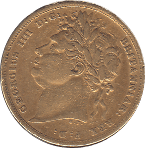 1822 GOLD SOVEREIGN ( GF ) - SOVEREIGN - Cambridgeshire Coins