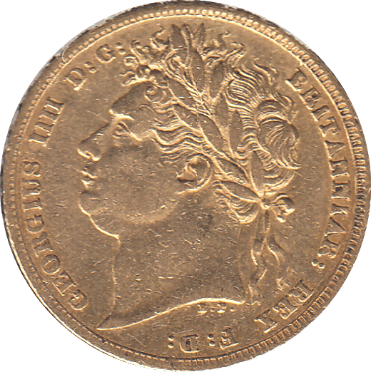 1822 GOLD SOVEREIGN ( VF ) - SOVEREIGN - Cambridgeshire Coins