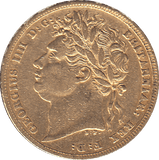 1822 GOLD SOVEREIGN ( VF ) - SOVEREIGN - Cambridgeshire Coins