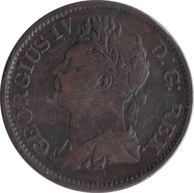 1822 HALFPENNY IRELAND - WORLD COINS - Cambridgeshire Coins