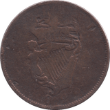 1822 IRELAND PENNY - WORLD COINS - Cambridgeshire Coins