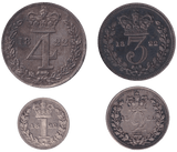1822 MAUNDY SET GEORGE IV - Maundy Set - Cambridgeshire Coins