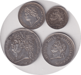 1822 MAUNDY SET - Maundy Set - Cambridgeshire Coins