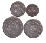 1822 MAUNDY SET - Maundy Set - Cambridgeshire Coins