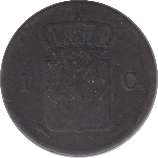 1822 ONE CENT NETHERLANDS - WORLD COINS - Cambridgeshire Coins