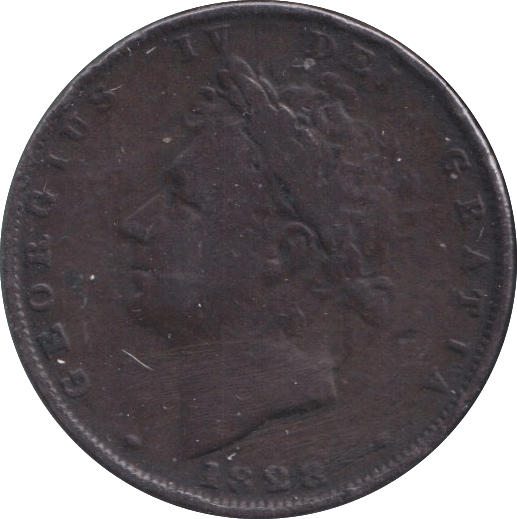 1823 FARTHING ( FINE ) - FARTHING - Cambridgeshire Coins