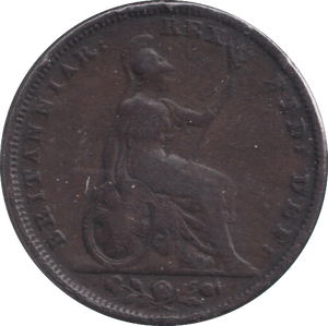 1823 FARTHING ( FINE ) - FARTHING - Cambridgeshire Coins