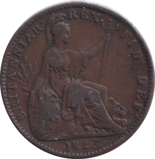 1823 FARTHING ( GF ) - FARTHING - Cambridgeshire Coins