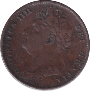 1823 FARTHING ( NF ) - FARTHING - Cambridgeshire Coins