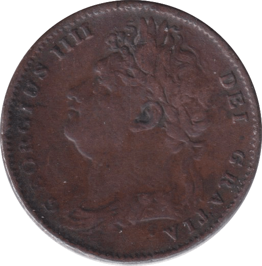 1823 FARTHING ( NF ) - FARTHING - Cambridgeshire Coins