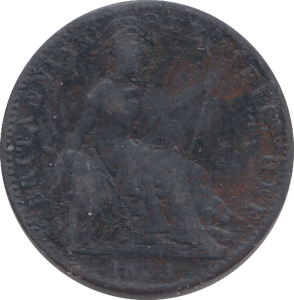 1823 FARTHING ( NF ) - FARTHING - Cambridgeshire Coins