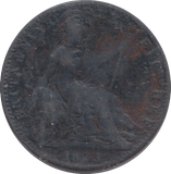 1823 FARTHING ( NF ) - FARTHING - Cambridgeshire Coins
