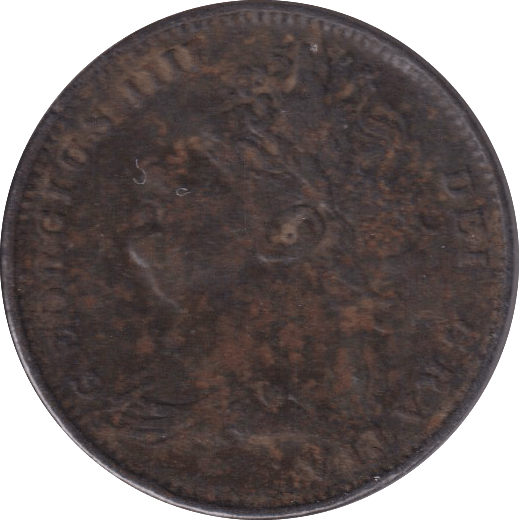 1823 FARTHING ( NF ) - FARTHING - Cambridgeshire Coins