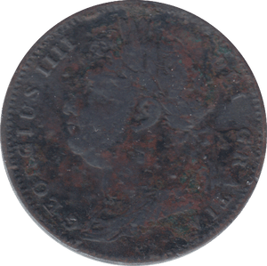 1823 FARTHING ( NF ) - FARTHING - Cambridgeshire Coins