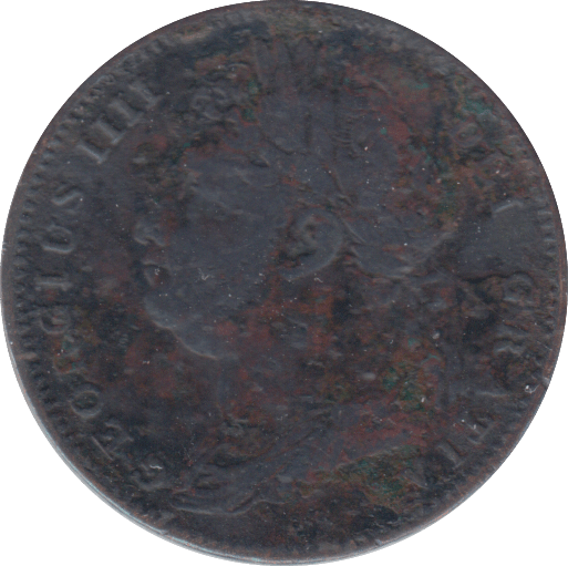 1823 FARTHING ( NF ) - FARTHING - Cambridgeshire Coins