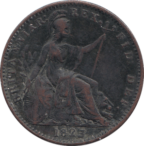 1823 FARTHING ( VF ) - FARTHING - Cambridgeshire Coins