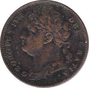1823 FARTHING ( VF ) - FARTHING - Cambridgeshire Coins