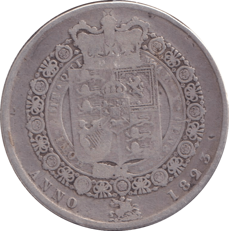 1823 HALFCROWN ( FINE ) - HALFCROWN - Cambridgeshire Coins