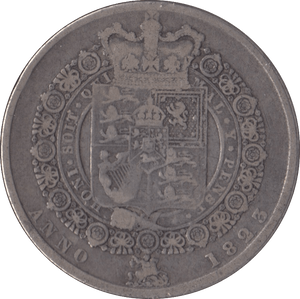 1823 HALFCROWN ( FINE ) - HALFCROWN - Cambridgeshire Coins