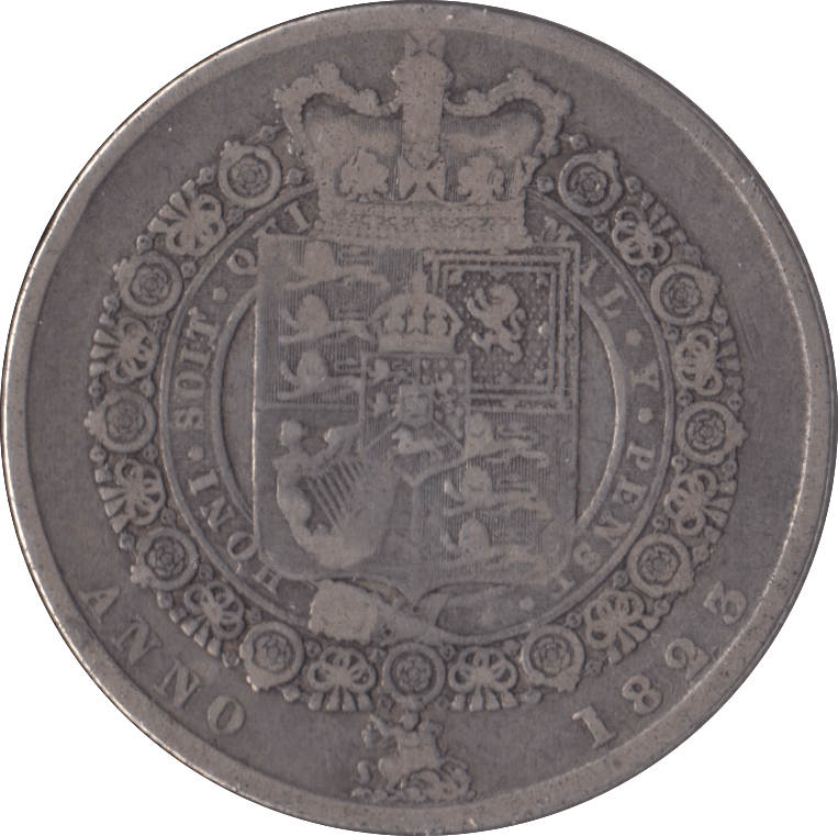 1823 HALFCROWN ( FINE ) - HALFCROWN - Cambridgeshire Coins